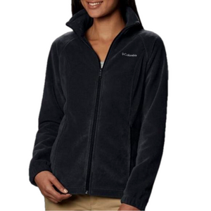 Columbia Benton Springs Black Fleece Full Zip Coat Women's 2X